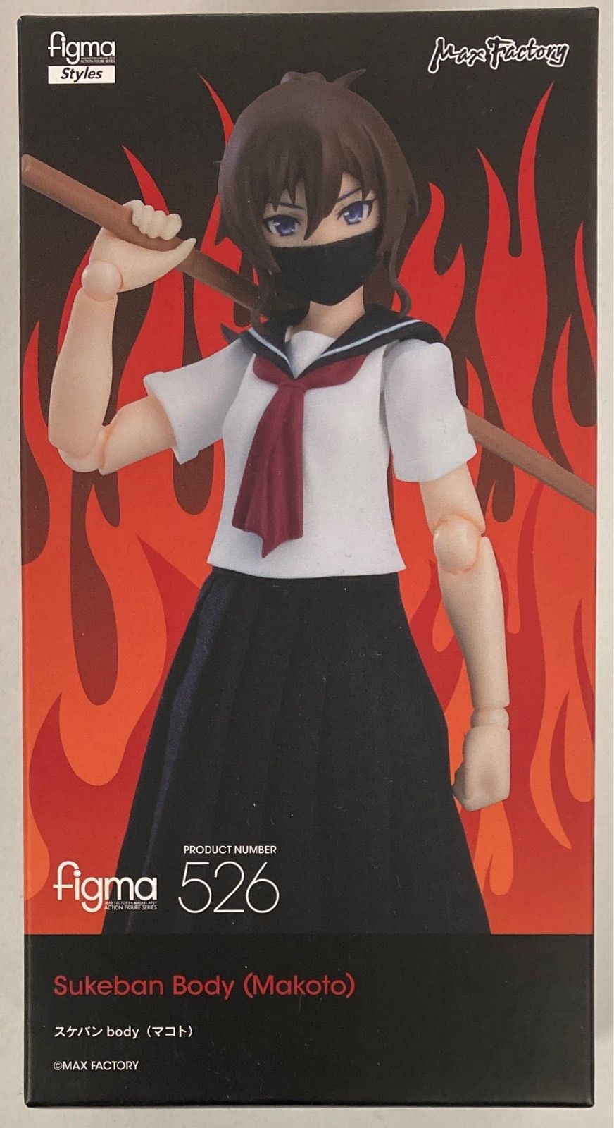 MAXFACTORY figma Styles【526 スケバンbody(マコト)/Sukeban Body(Makoto)】