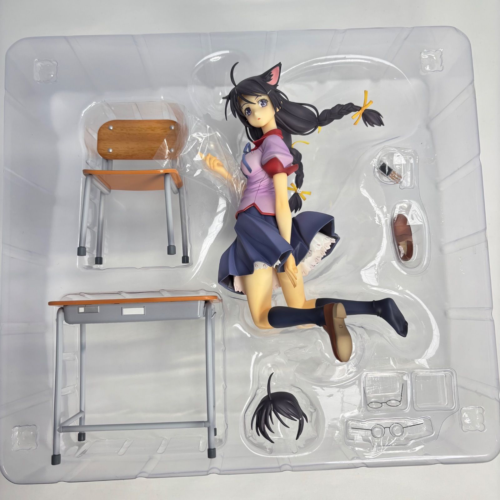 化物語 羽川翼 1/8 フィギュア グッドスマイルカンパニー - メルカリ