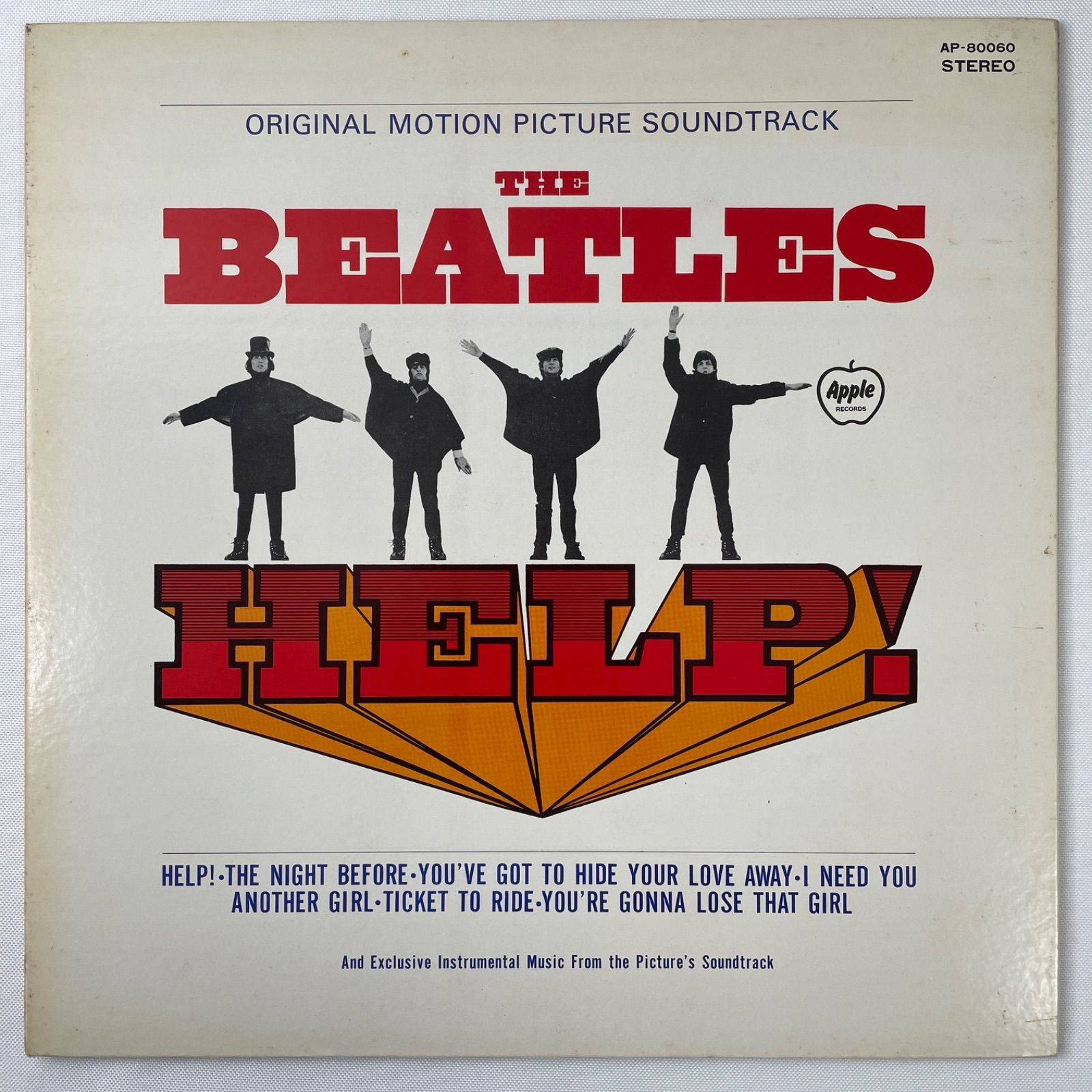 The Beatles – Help! (Original Motion Picture Soundtrack)】LP