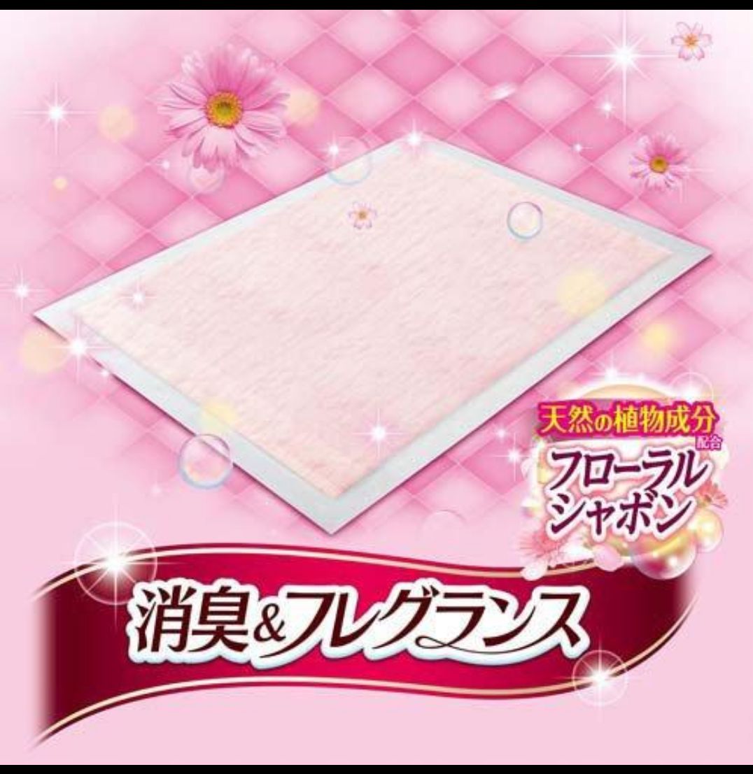 フローラルそシャボンの香り ワイド64枚×４袋