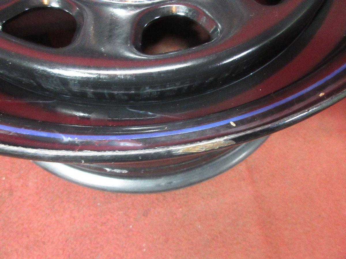 スチール ホイール 4本 DAYTONA デイトナ 16×7J 6穴 PCD 139.7 +