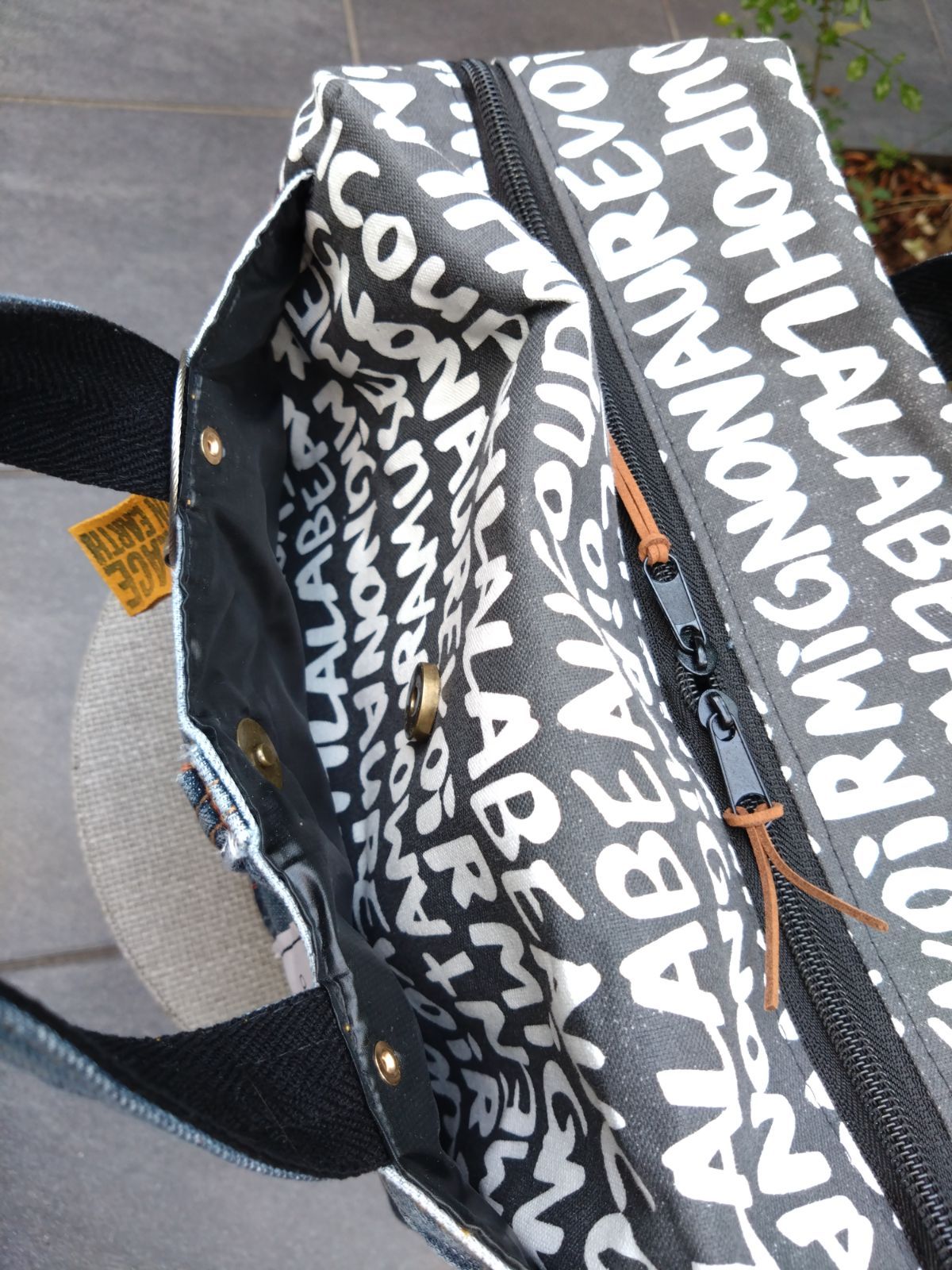 大きめ ️DENIM✖️ボストンバッグ⚮̈