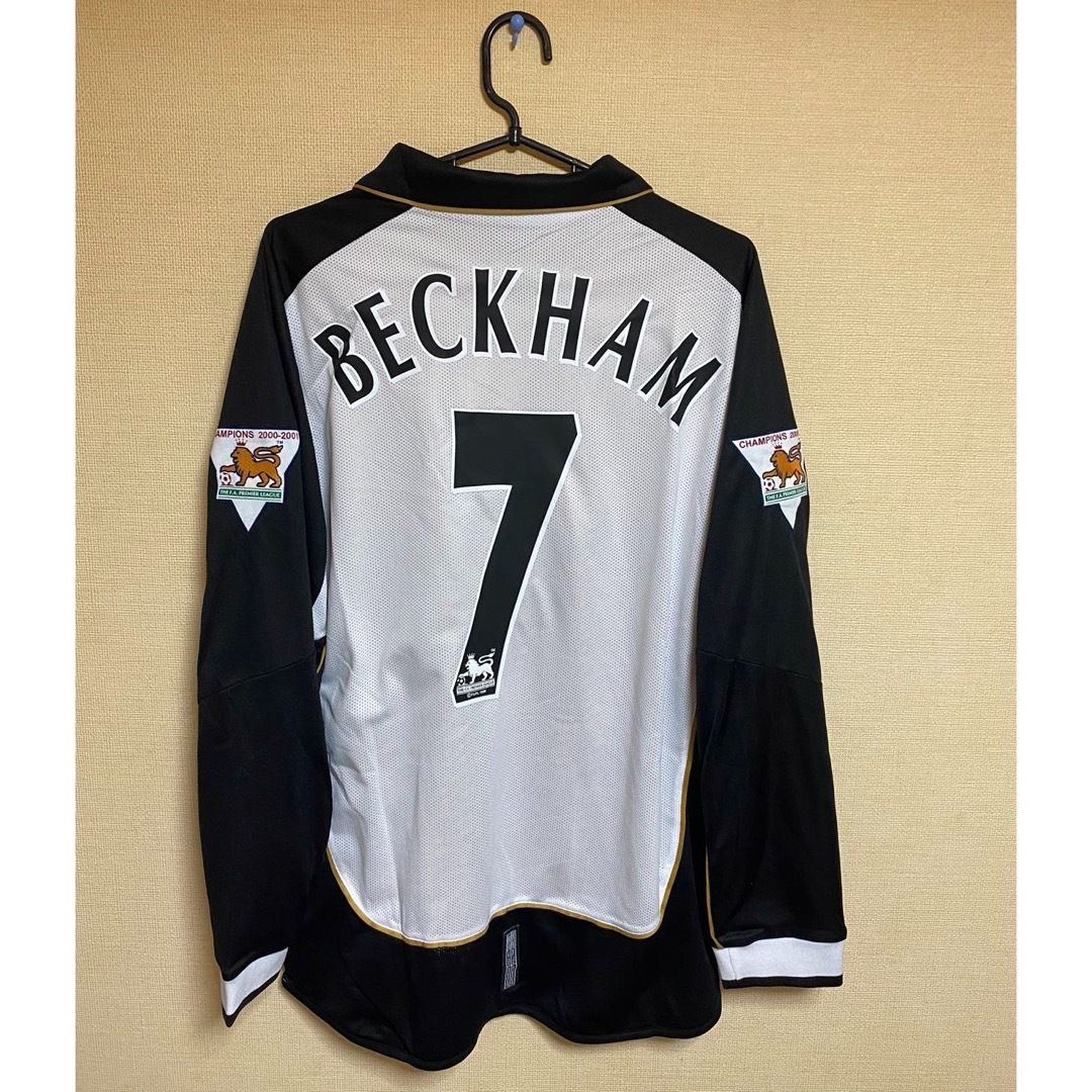 02-03マンチェスターU100周年 ベッカムリバーシブルユニフォーム 長袖
