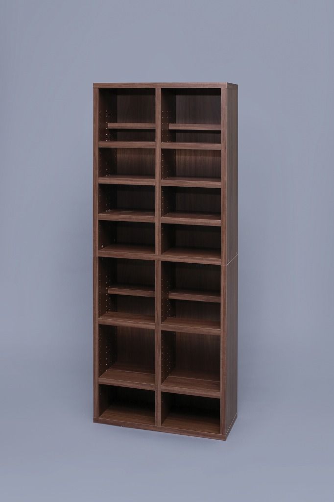 アイリスオーヤマ 本棚 ラック コミックラック 可動棚付き ウォールナットブラウン 幅73cm BKSW-1875 IRIS OHYAMA MARWIL-DEMENAGEMENTS_CH