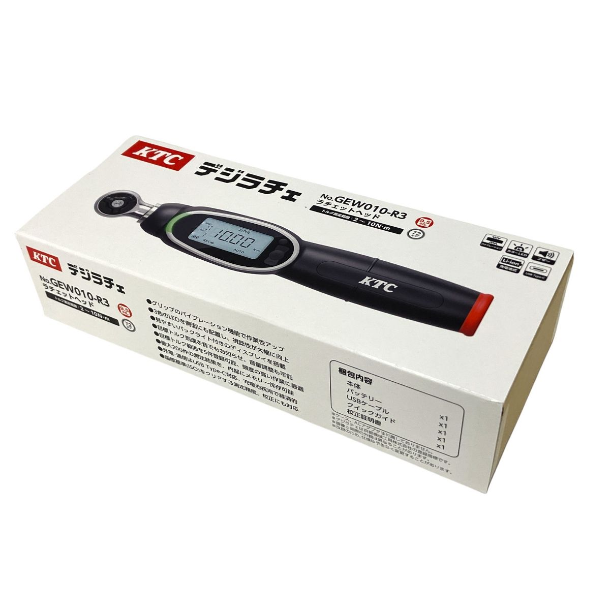 KTC 京都機械工具 デジラチェ GEW010-R3 電動工具 トルク測定 S9966078