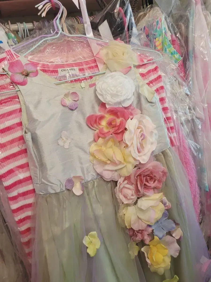 輸入ローズドレス 6x