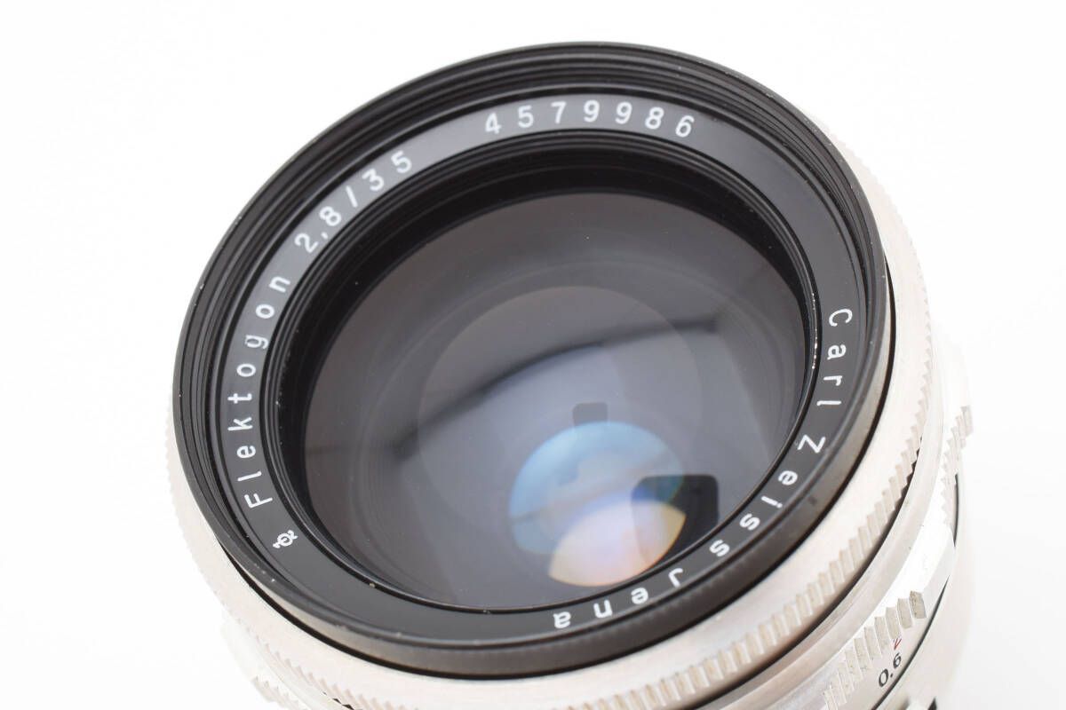 ☆カールツァイス Carl Zeiss Jena Flektogon 35mm f2.8 エキザクタ 