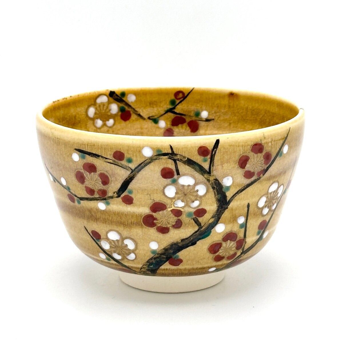 N825 茶碗 『勝坂焼』『脇本玄庵造』 抹茶碗 共箱 茶道具