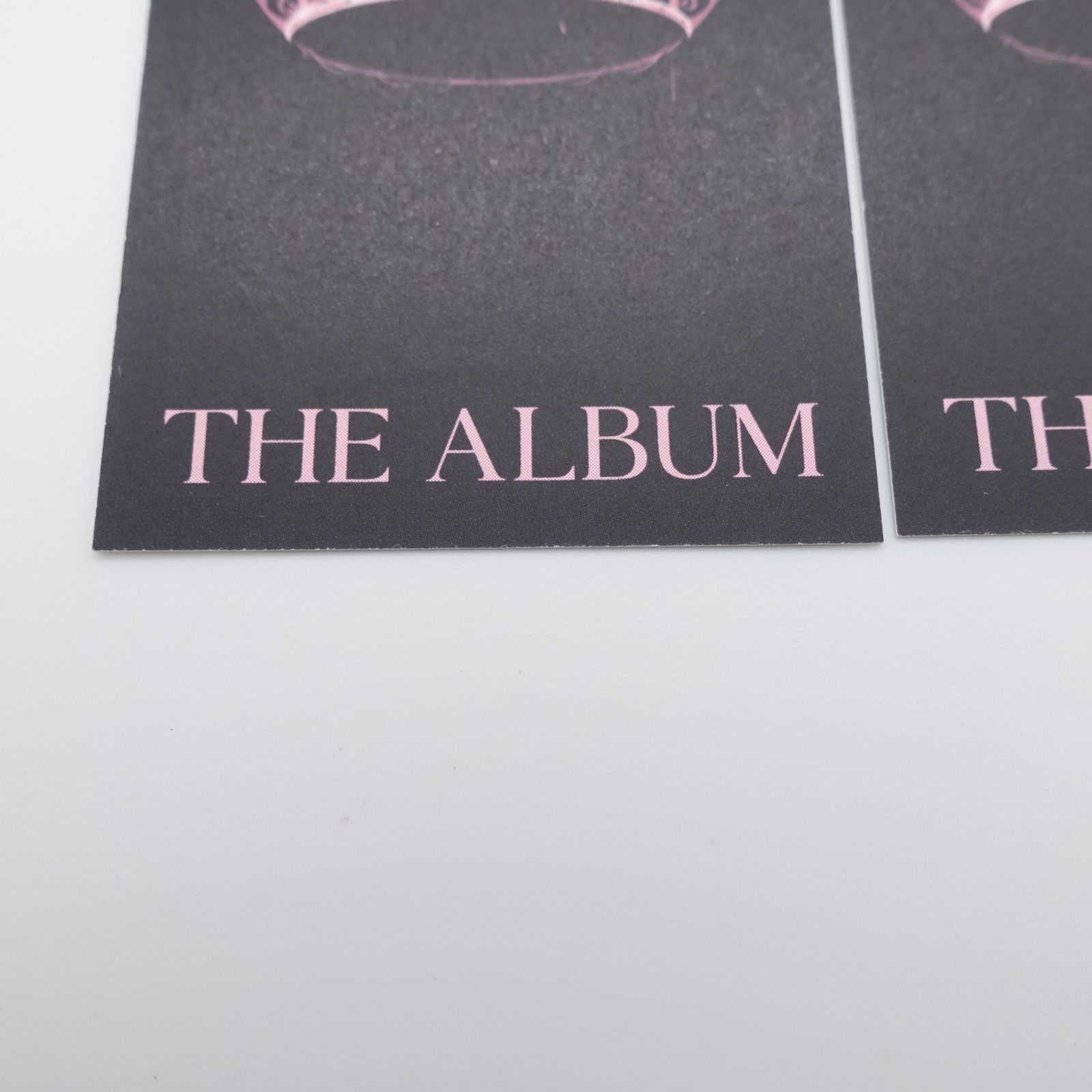 BLACKPINK the album yg特典 トレカ BLACKPINK THE ALBUM YG 特典トレカ フォト カード ジス