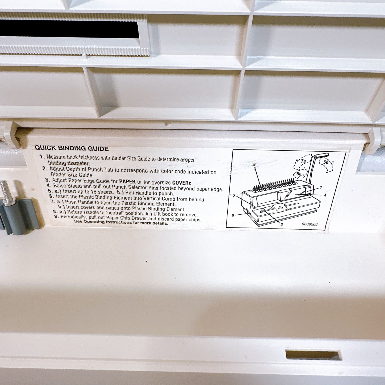 GBC アコブランズ Deluxe Image-Maker 2000 手動リング製本機 コンブ式 パンチ機能付き WWW_NOITHATQUANGTHANH_NET