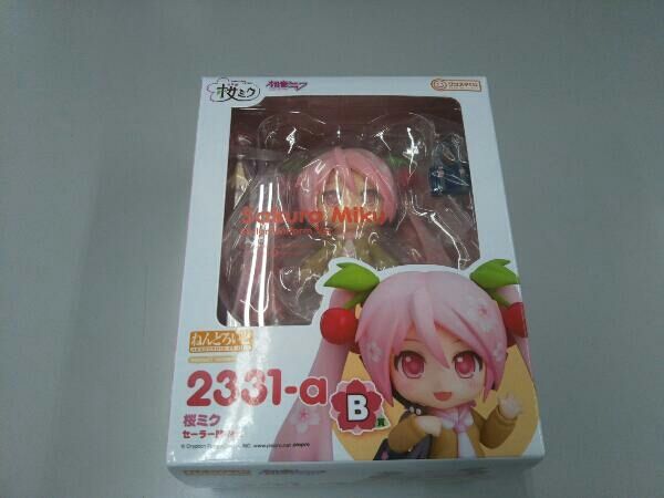 未開封品 B賞 ねんどろいど 2331ーa 初音ミク 桜ミク セーラー服