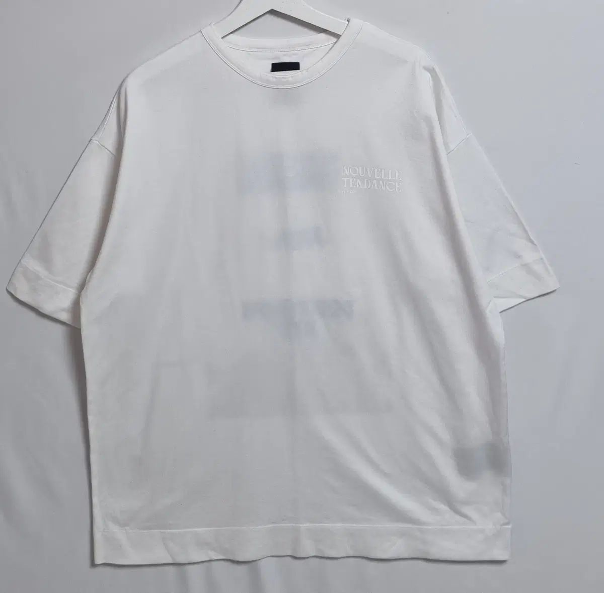 実寸 XXL 110 Juun.J ジュンジェイ 刺繍 白 半袖Tシャツ