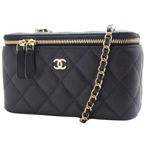 CHANEL(シャネル) マトラッセ ココマーク バニティ チェーンショルダー