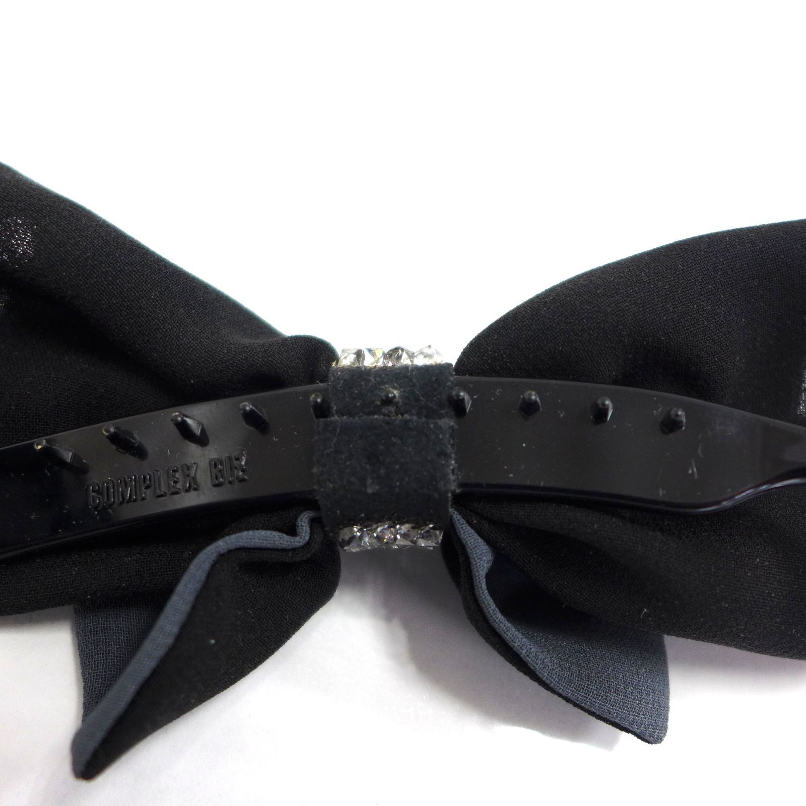 Complex Biz ブラックリボンヘアクリップ COMPLEX BIZ ブラックリボンヘアクリップ COMPLEX BIZ