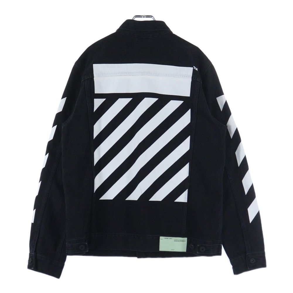 OFF-WHITE オフホワイト 20SS Denim Jacket アローロゴ デニムジャケット ブラック OMYE054R21DEN001