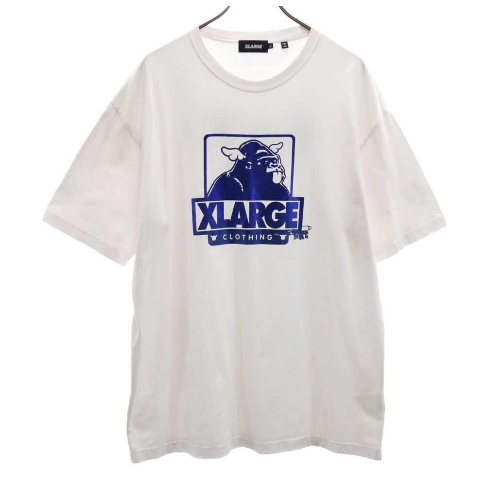 エクストララージ 半袖 Tシャツ XL ホワイト XLARGE メンズ