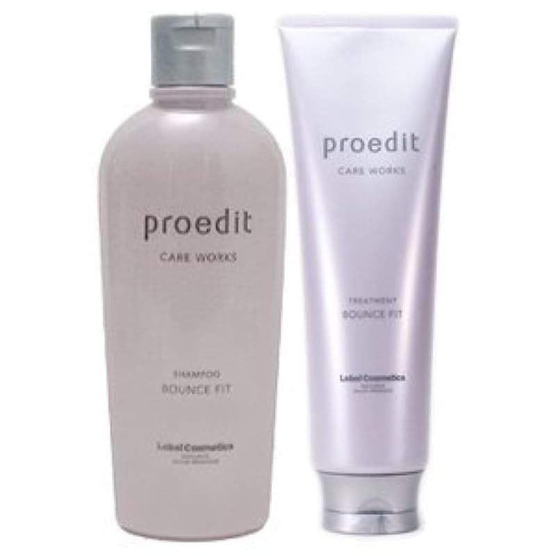 ルベル プロエディット シャンプー バウンスフィット 300mL u0026 トリートメント 250mL セット 0