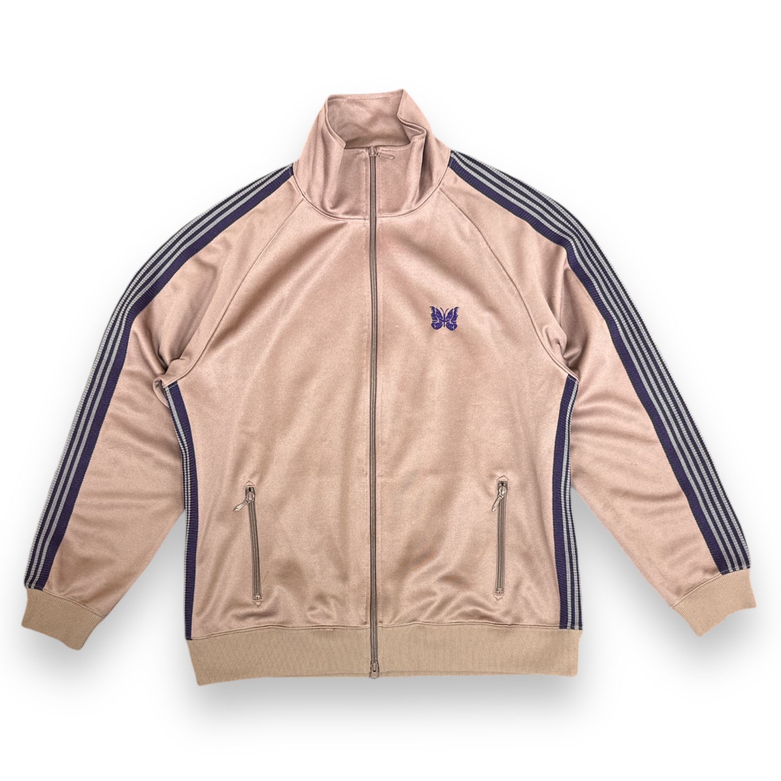 Needles 22AW Track Jacket Poly Smooth トラックジャケット ジャージ ニードルス LQ227 ピンク XL 76901A6