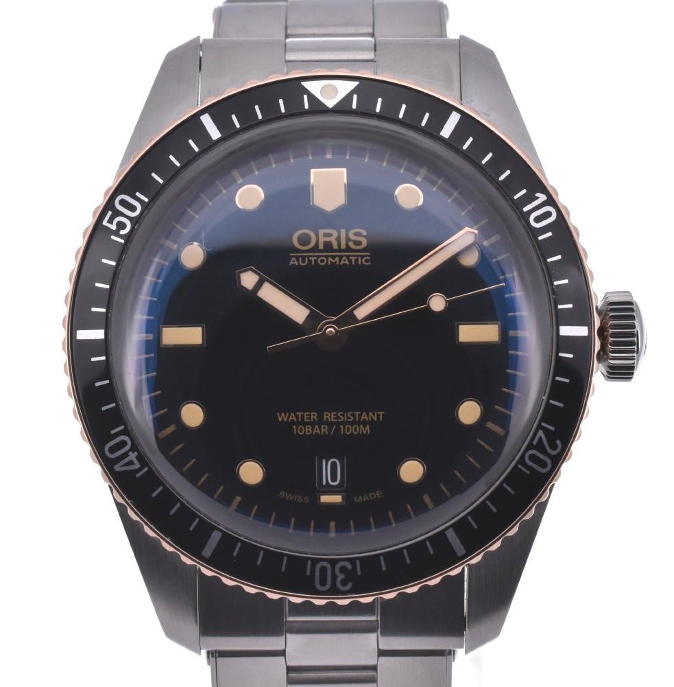 オリス ORIS 01.733.7707.4354 ダイバーズ 65 自動巻き メンズ美品箱