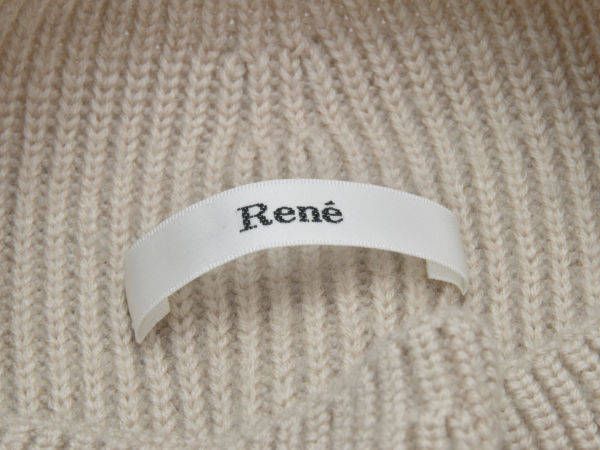 ルネ Rene 6632470 ウール100% ニットセーター 34サイズ