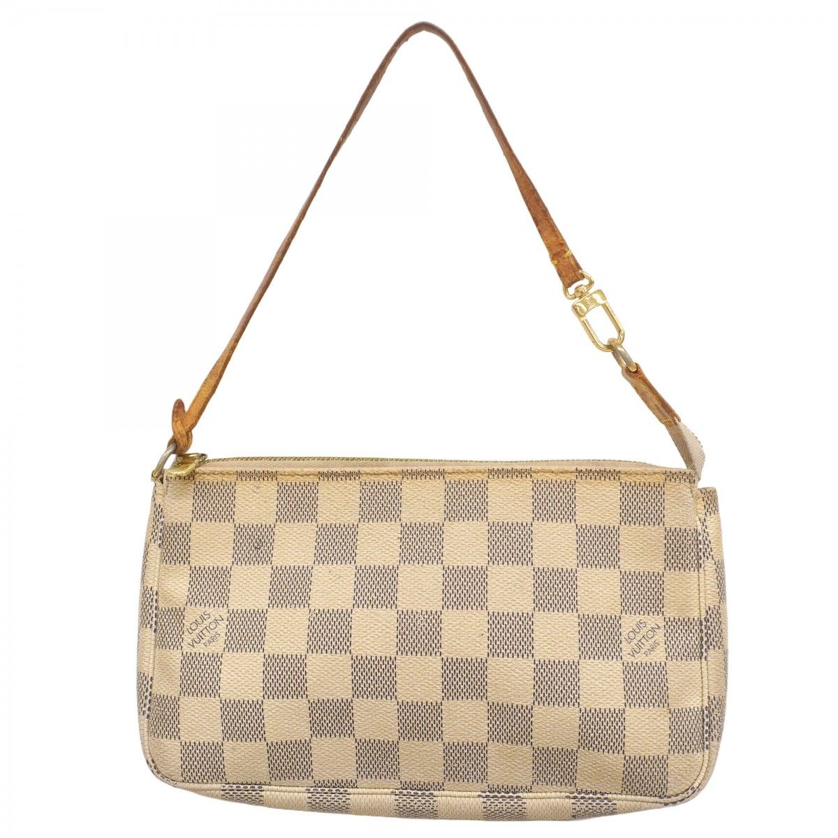 5ic3151-h】ルイヴィトン ポーチ ダミエ・アズール ポシェットアクセ  