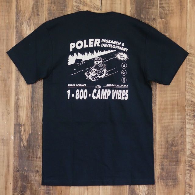 POLER ポーラー メンズ Tシャツ RND SASCLOPS ネイビー