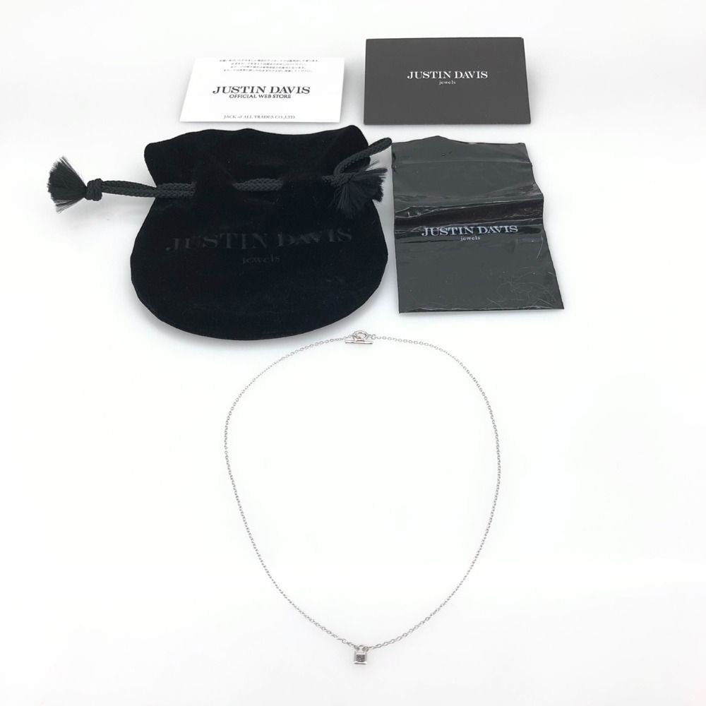 ネックレス ジャスティンデイビス TINY PADLOCK SNJ808 TINY PADLOCK ネックレス | ジャスティン デイビス（JUSTIN