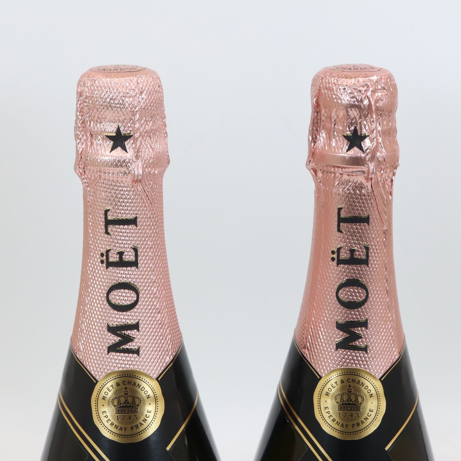 未開封 モエ シャンドン MOET&CHANDON ロゼ 750ml 2本 モエ・エ・シャンドン ロゼ アンペリアル 2本組 未開栓 - メルカリ