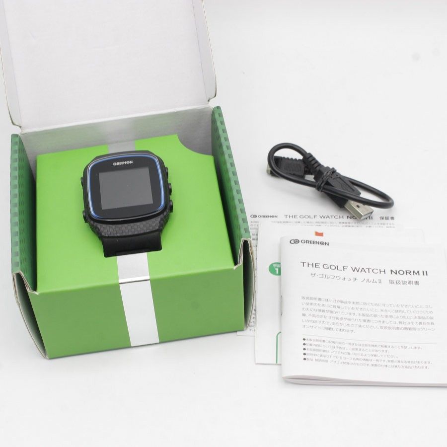 GREENON ゴルフウォッチ GOLF NORM II ザ・ゴルフウォッチ ノルムII S