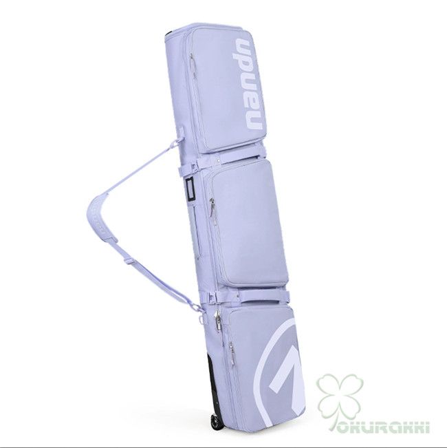 【未使用品】スノーボードバッグ キャスター付　ホワイト Amazon.co.jp: ウィールスノーボードケース 4way スキー輸送ケース