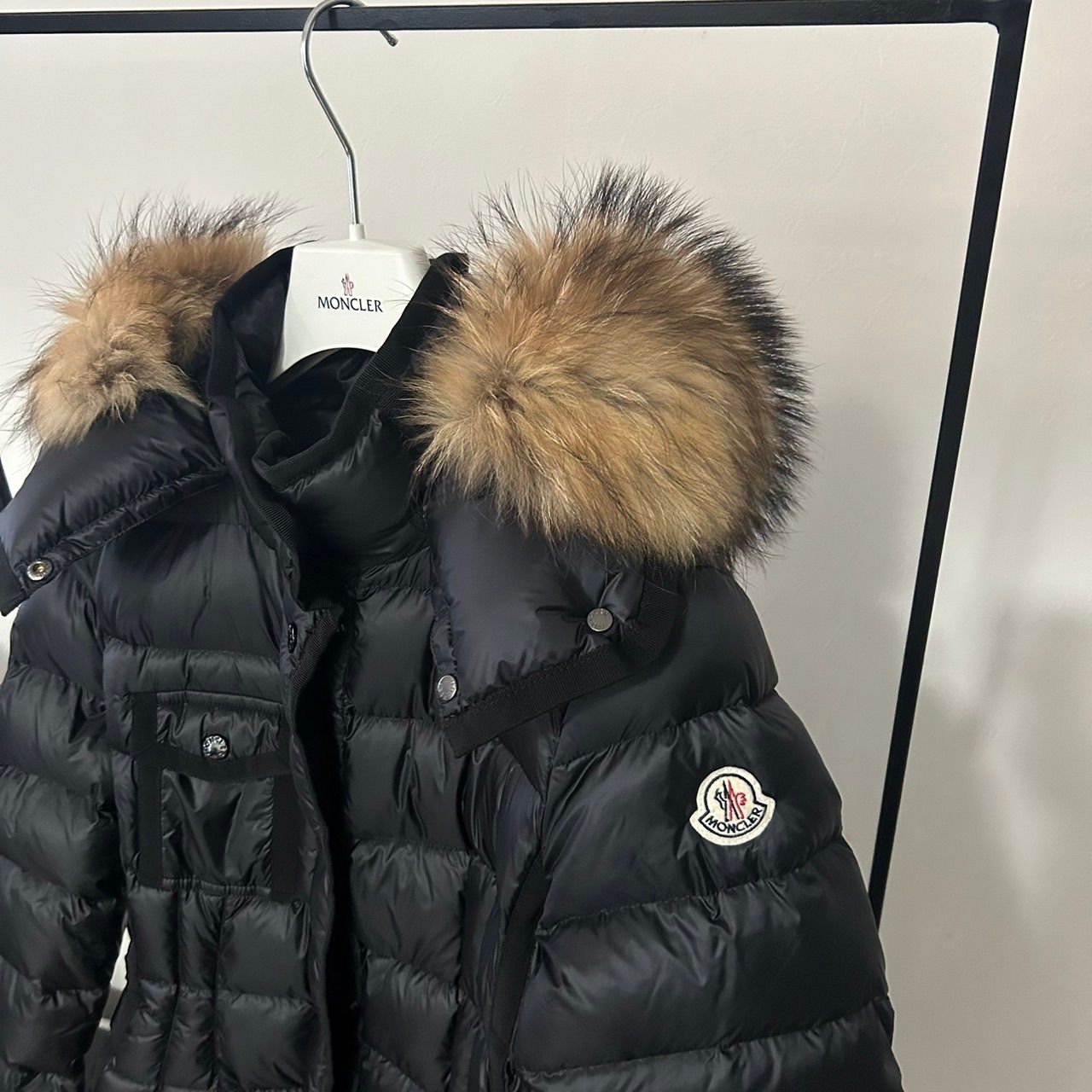 MONCLER モンクレール☆HERMIFUR☆ブラック☆サイズ1☆エルミファー