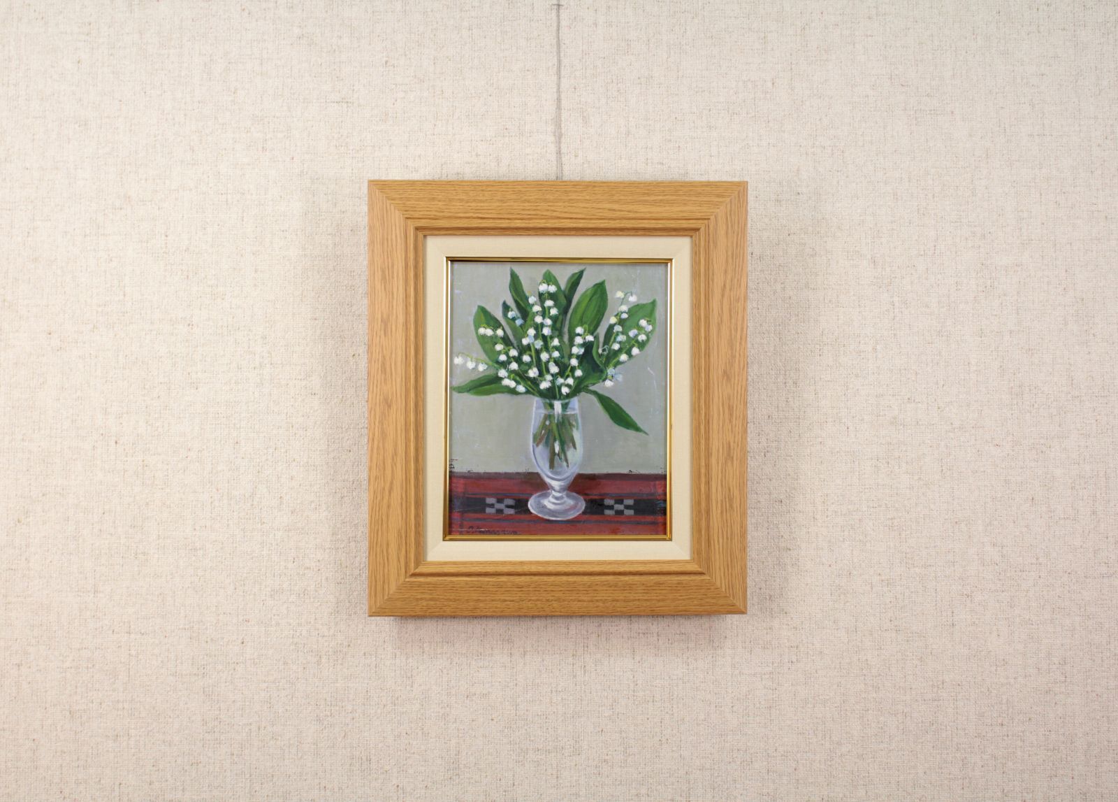 金澤 巌『すずらん』油彩画【真作保証】 絵画 金澤 巌『すずらん』油彩画【真作保証】 絵画 - メルカリ