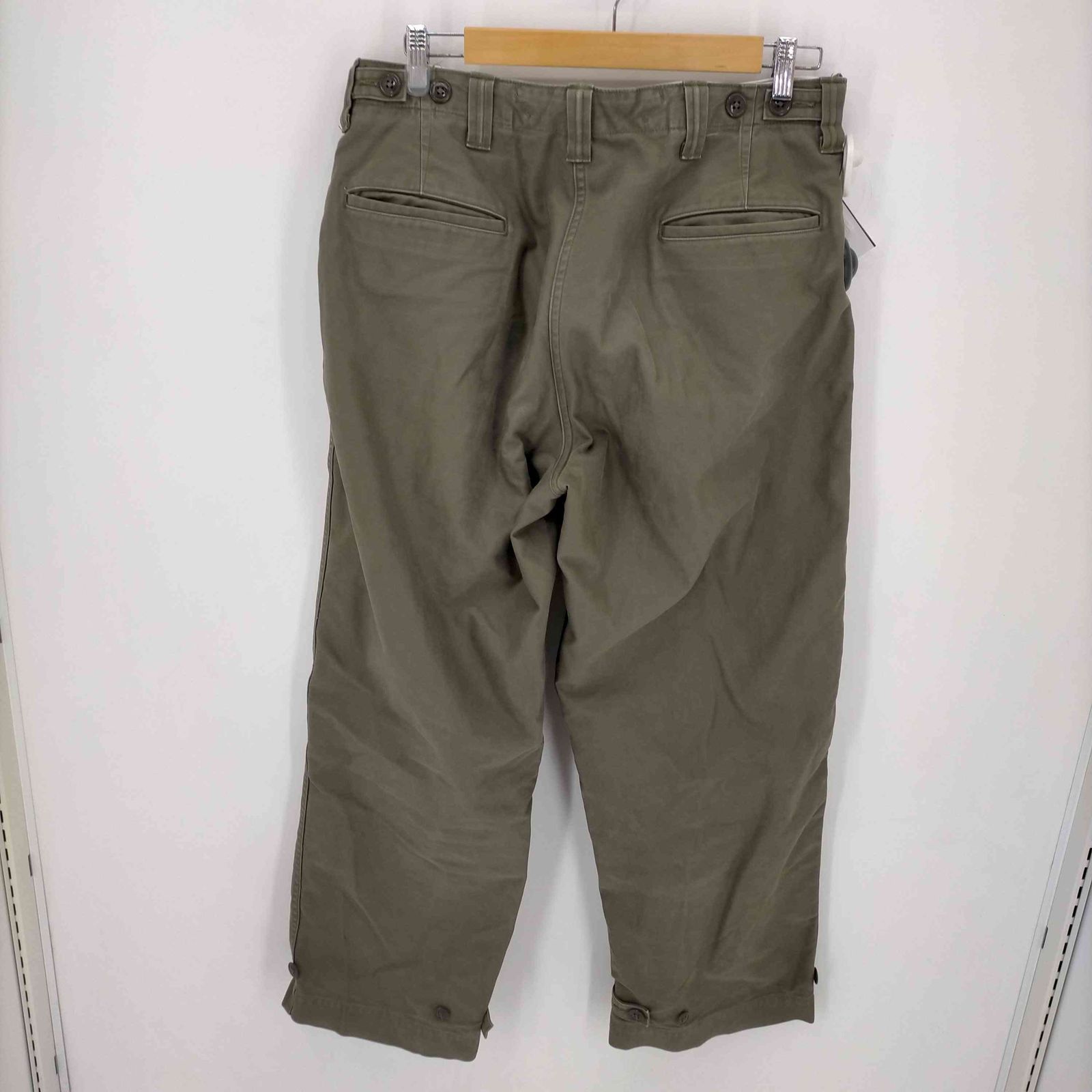 ビッグヤンク M1945 TROUSERS Sトラウザーズ オリーブ32 랜덤워크 / M1945 Trousers Sateen Olive