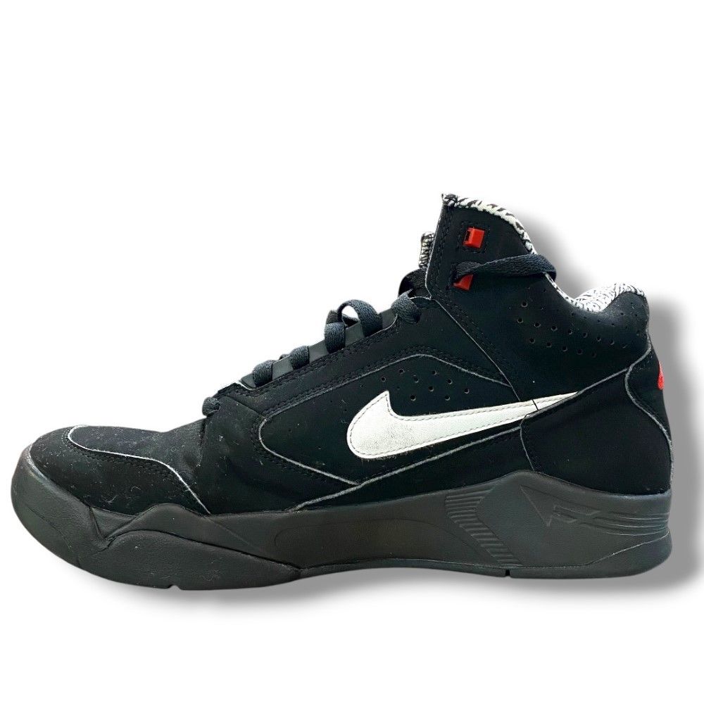 27cm NIKE AIR FLIGHT LITE MID Black White Varsity Red DQ7687-003