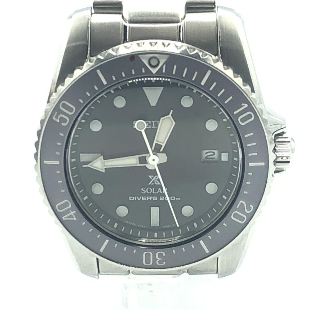 中古】SEIKO プロスペックス ダイバー ソーラー SBDN071 V147
