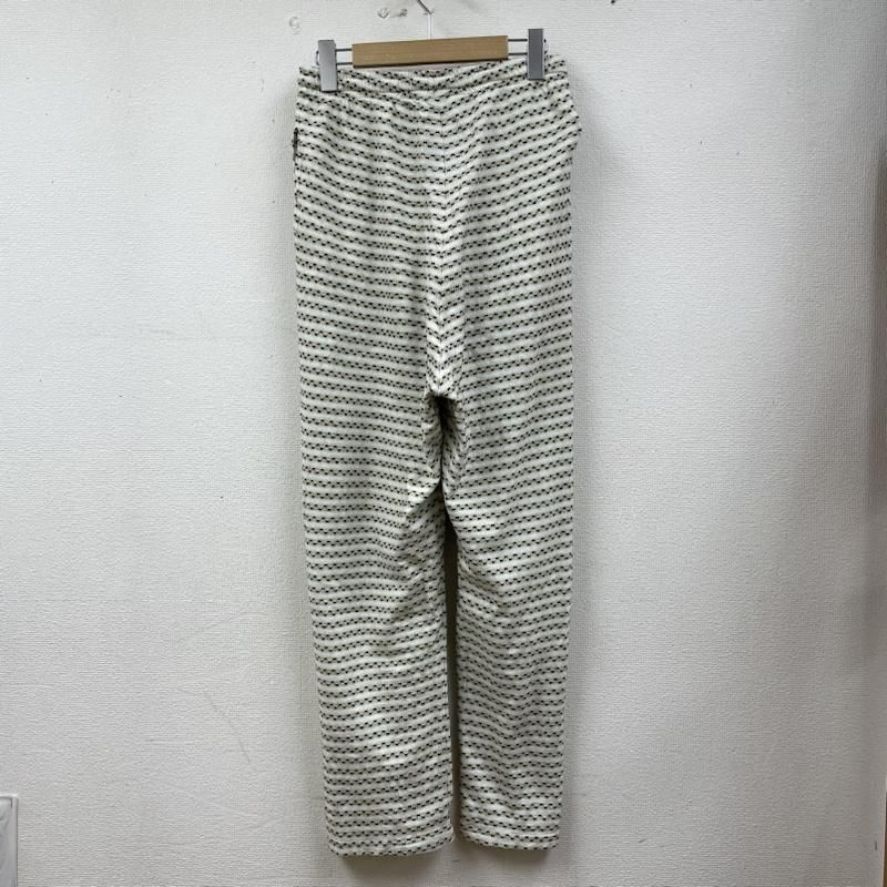 Bowwow バウワウ パンツ ワークパンツ ペインターパンツ BEAMS BOY 別注 ジャカード ワイド パンツ スウェット 総柄 ボーダー ウエストゴム