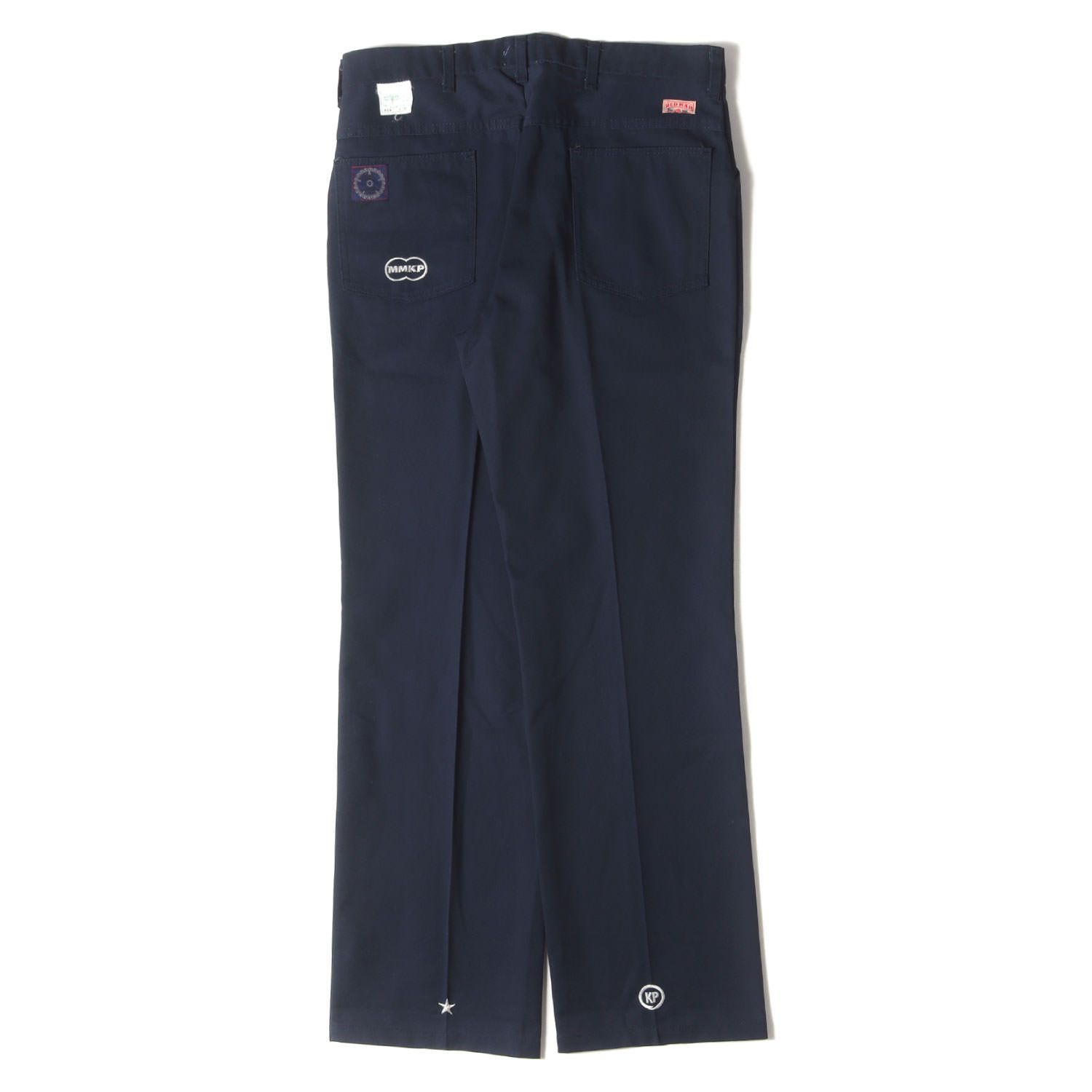 M&M エムアンドエム パンツ ネイビー 紺 サイズ:34 | 00s REDKAP T/C
