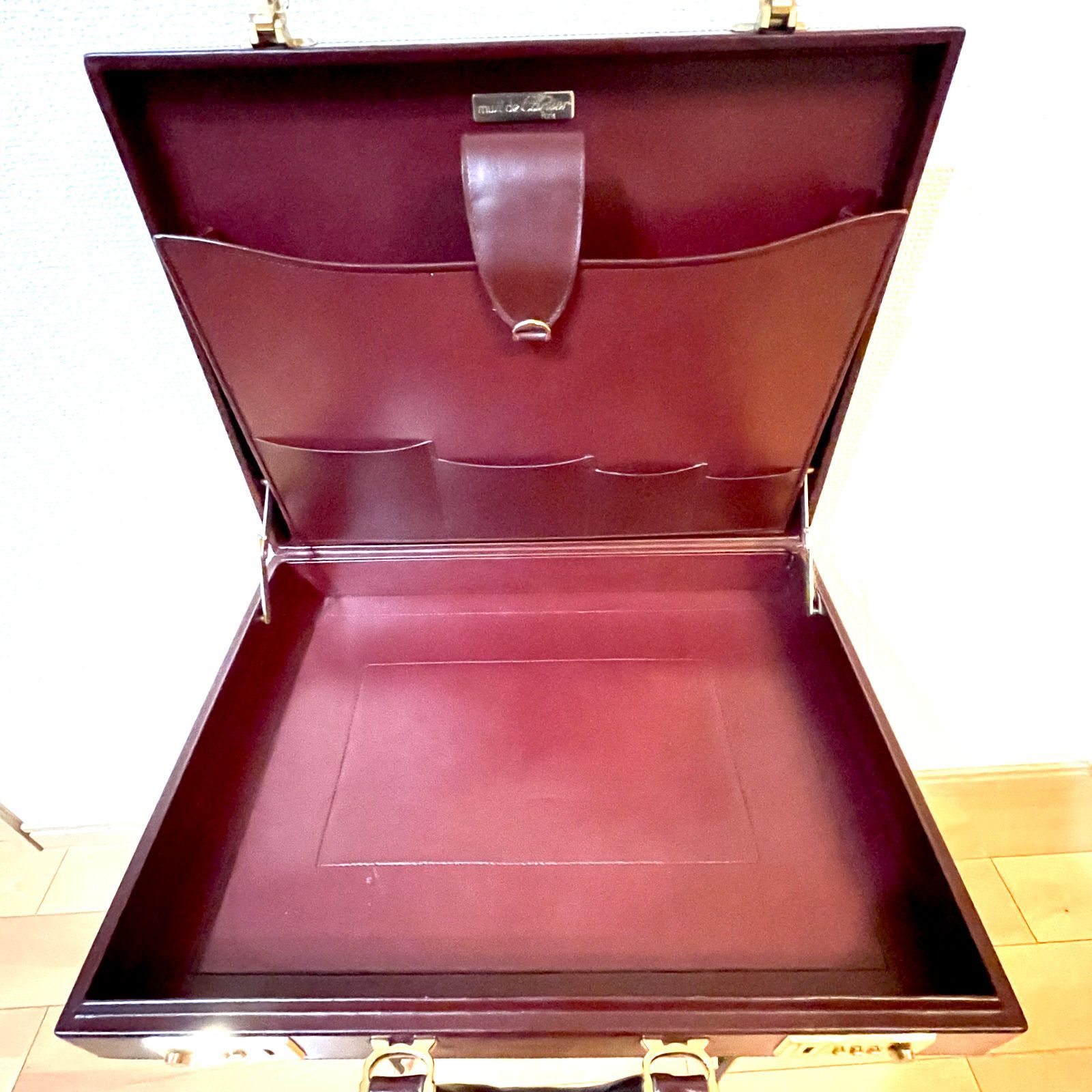 343】美品 Cartier/カルティエ マストライン トランク/ブリーフケース 