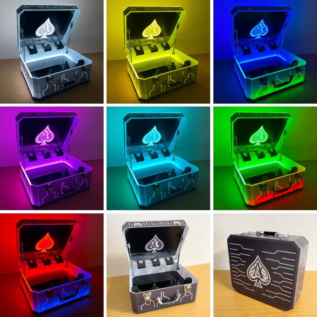 アルマンド LEDアタッシュケース 充電式 シャンパンケース - メルカリ