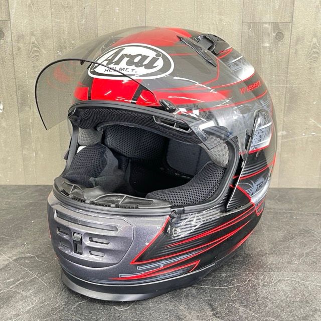 現状品 Arai フルフェイスヘルメット 61.62cm未満 MADE IN JAPAN 120サイズ発送(Lサイズ)｜売買されたオークション情報、yahooの商品情報をアーカイブ公開  - オークファン セキュリティ、セーフティ