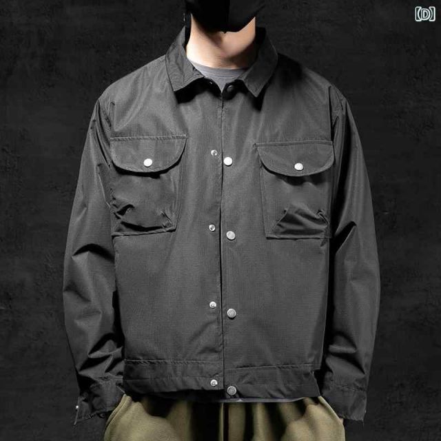 おしゃれな人 2XL- 秋冬 コーデ メンズ 服 シンプル ファッション オシャレ 大人 かっこいい 大きいサイズ ストリート 紳士服 アメリカン ワーク ジャケット ハイエンド カジュアル ジャケット レトロ お上品な