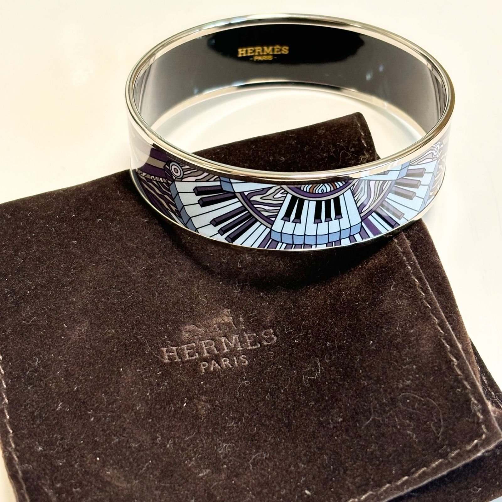 HERMES エルメス エマイユ エナメルバングル（限界値下げ祭