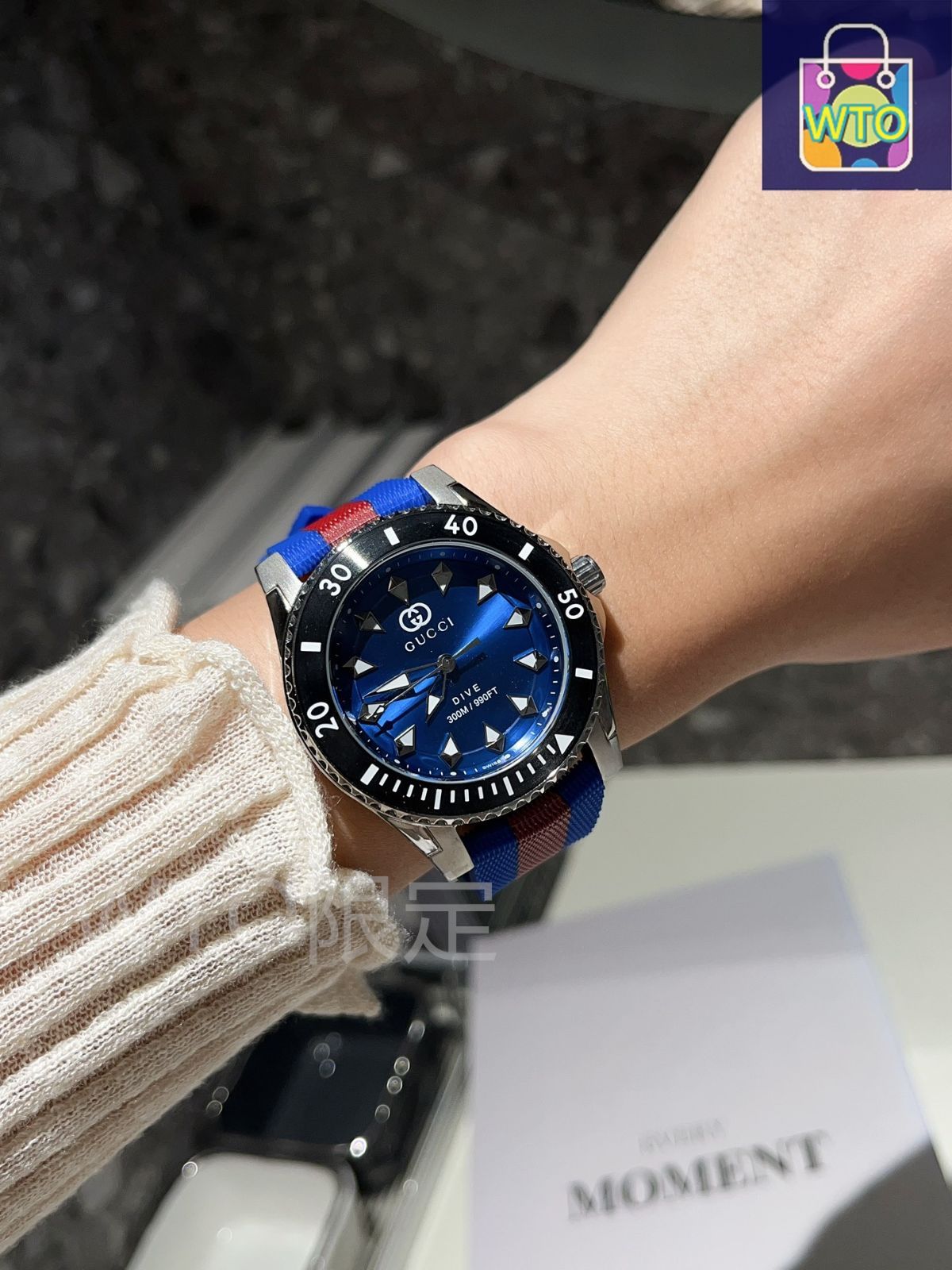 今日WTO】GUCCI グッチ ダイブシリーズ 金属感が強く、スポーツ