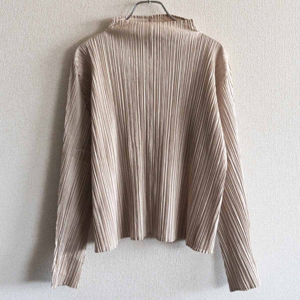 PLEATS PLEASE ハイネック プリーツ カットソー プリーツプリーズ ISSEY MIYAKE イッセイミヤケ 25040947