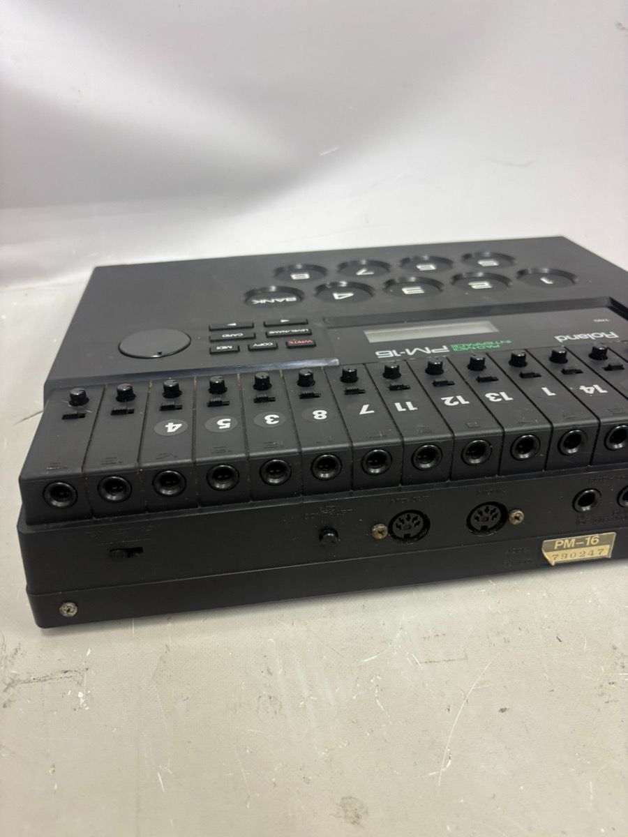 全国送料無料です！ 動作品 Roland PM-16 PAD MIDI インターフェース 本体のみ 送料無料 ローランド z-2205 モードスタイル