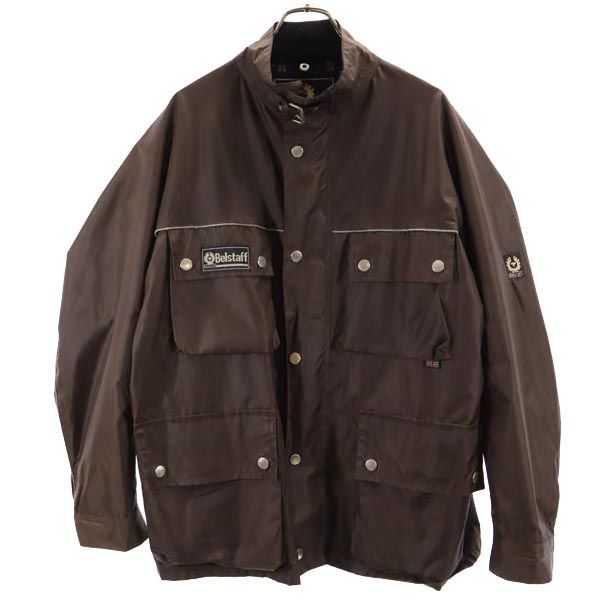 ベルスタッフ ナイロンジャケット XL ブラウン BELSTAFF 長袖 トライアル メンズ 230903