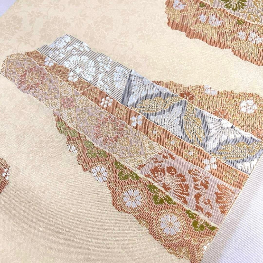 未着用 霞取り 唐花模様 金糸 袋帯 着物 041a p - メルカリ