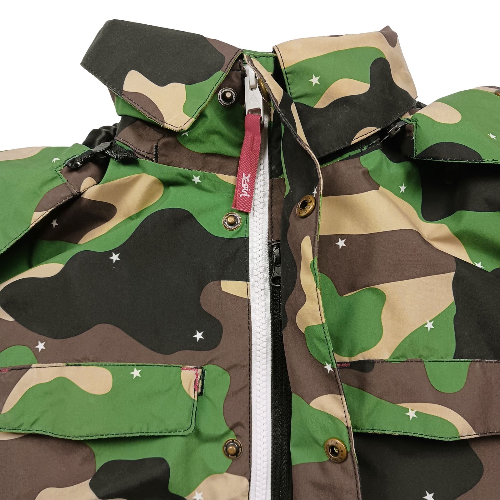 X-girl ×BURTON スノーボードジャケット カモフラ S レディース - メルカリ