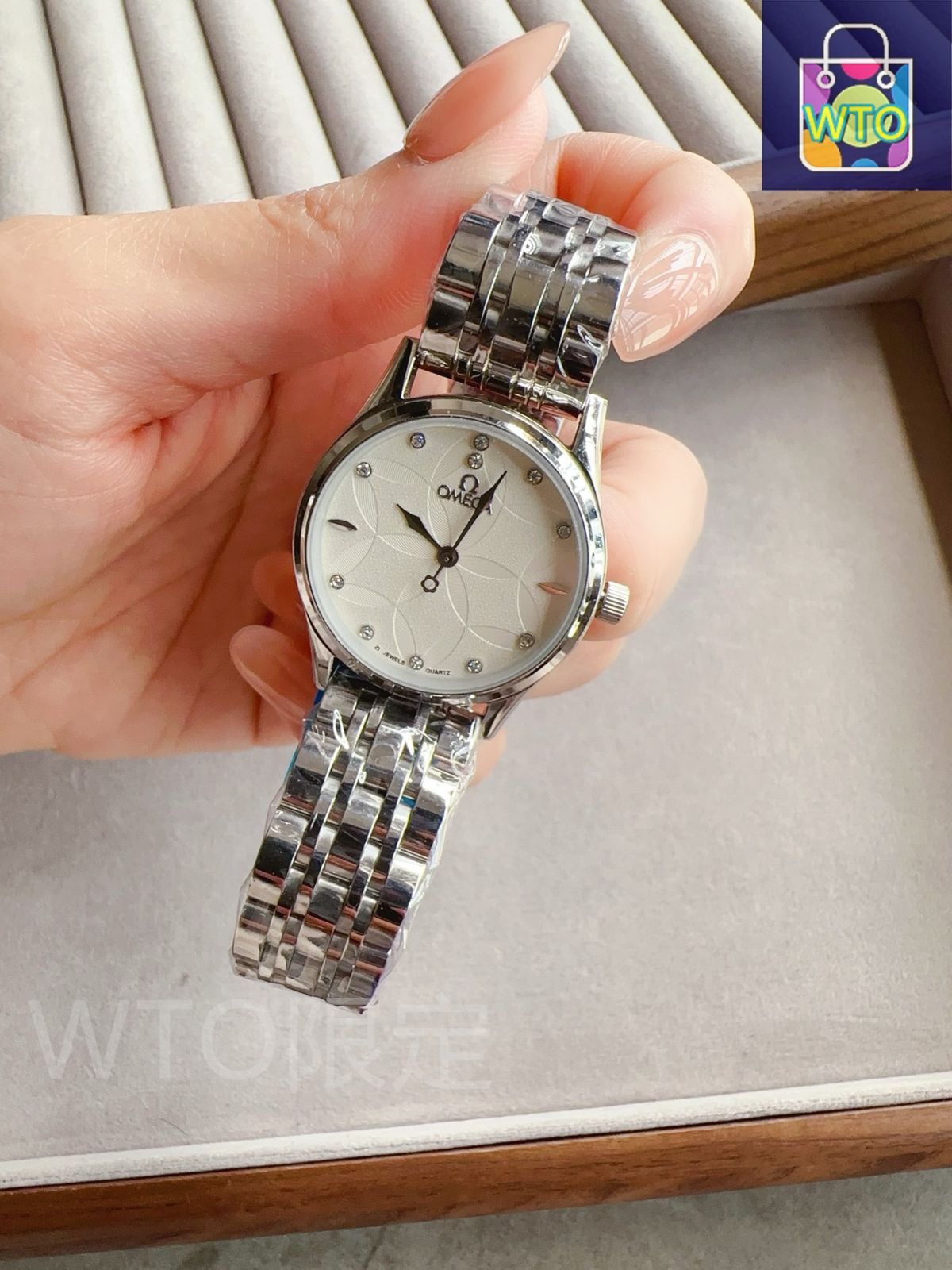 【SM512-100-5】正常可動 OMEGA  腕時計 レディース OMEGA オメガ レディース腕時計 32mm｜クオーツ×マルチカラー