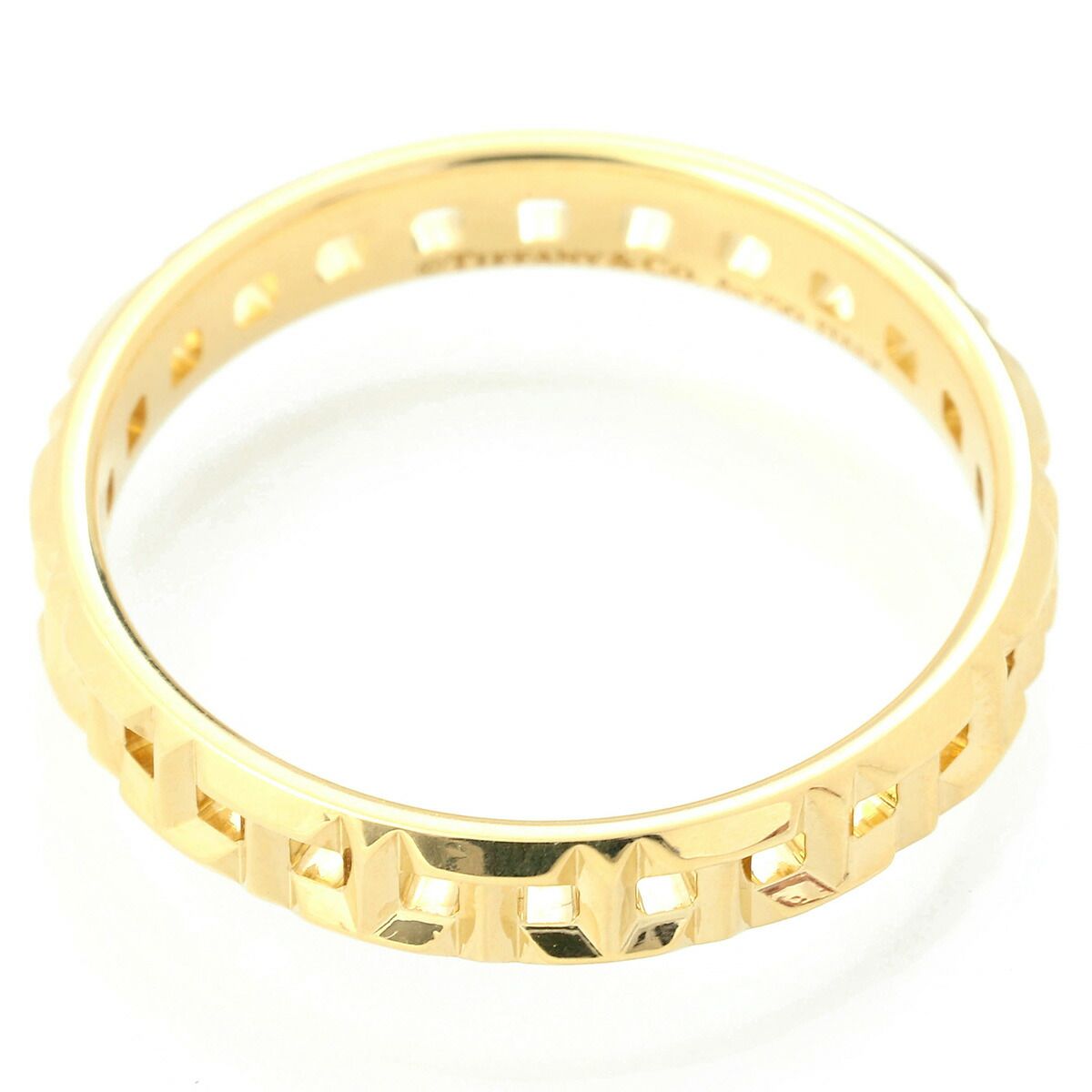 Tiffany & Co. ティファニー Tトゥルーナローリング14号K18RG ティファニー T トゥルー ナローリング 指輪 K18 14号 TIFFANY&Co